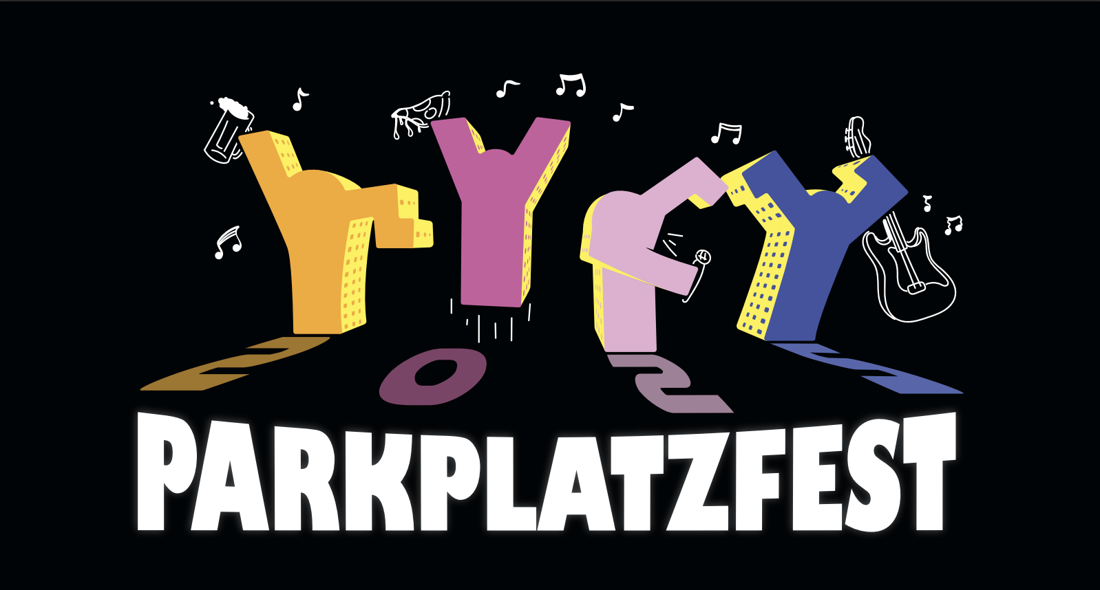 Parkplatzfest 2025 Logo